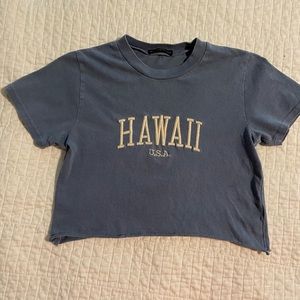 Brandy Melville Crop Hawaii Shirt